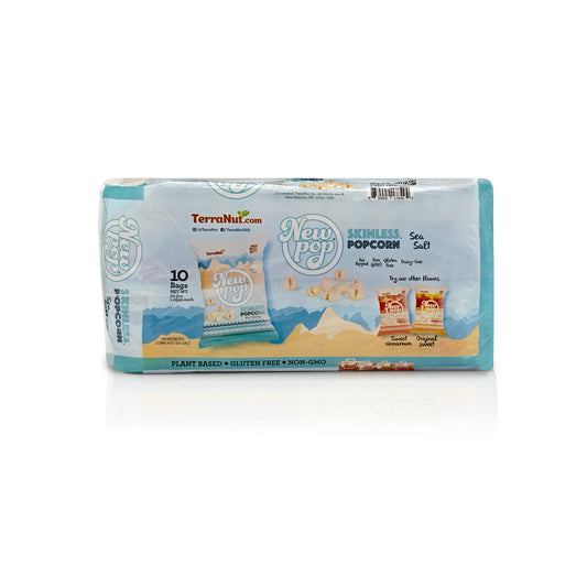 Indulge in TerraNut's Non-GMO, Skinless Popcorn – a pure, guilt-free delight without the need for oil. Crafted with care, our popcorn is made from non-genetically modified corn kernels, ensuring a natural and wholesome snacking experience. Enjoy the crisp, clean taste of popcorn without any added oils – it's simplicity at its most delicious. Choose TerraNut for a popcorn treat that's as good for your taste buds as it is for your well-being.