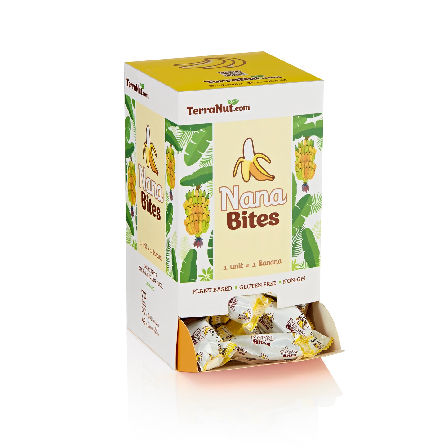 TerraNut Nana Bites – Banana Snack Bites
