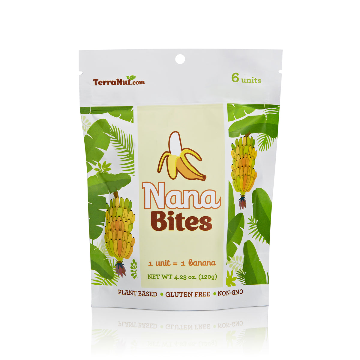 TerraNut Nana Bites, 6-unit pouch