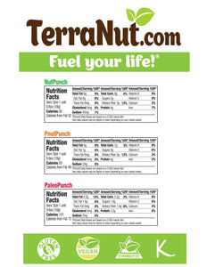  Indulge in the irresistible taste of TerraNut snacks – a harmonious blend of premium nuts and seeds crafted into delectable bars. Our gluten-free and plant-based treats offer a guilt-free snacking solution, ensuring you savor every moment with natural goodness. Elevate your snack game with TerraNut – where wholesome meets delicious! Nutrient dense snack
