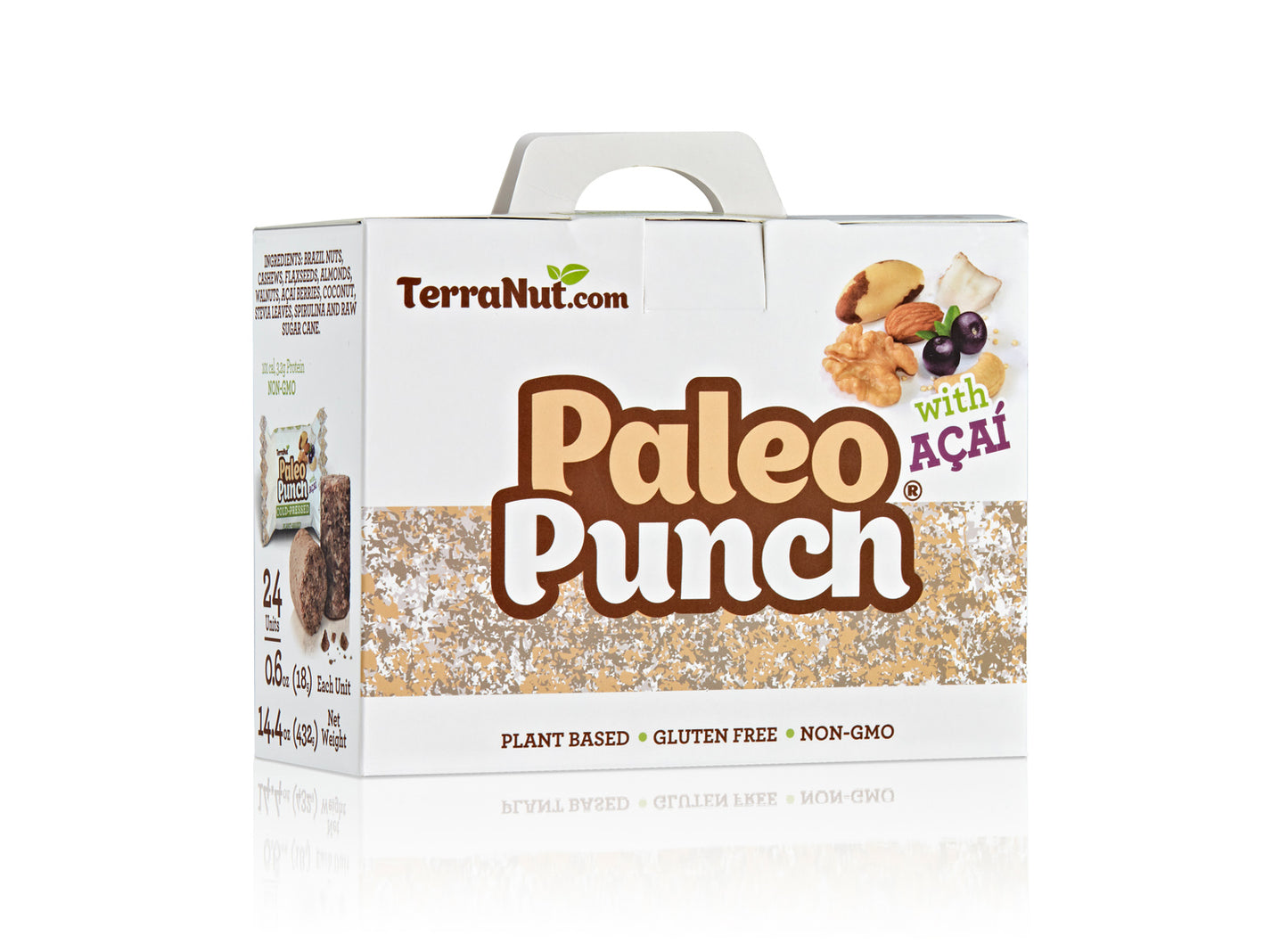  Indulge in the irresistible taste of TerraNut snacks – a harmonious blend of premium nuts and seeds crafted into delectable bars. Our gluten-free and plant-based treats offer a guilt-free snacking solution, ensuring you savor every moment with natural goodness. Elevate your snack game with TerraNut – where wholesome meets delicious! Paleo, acai