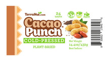 Gluten-free, plant-based, cold-press superfoods snacks by terranut Cacao Nibs