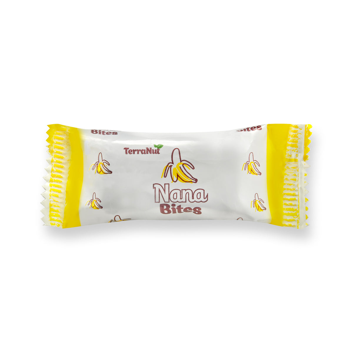 TerraNut Nana Bites banana snack bites packaging